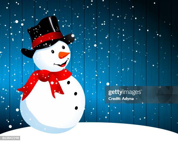 snowman - white table texture stock illustrations