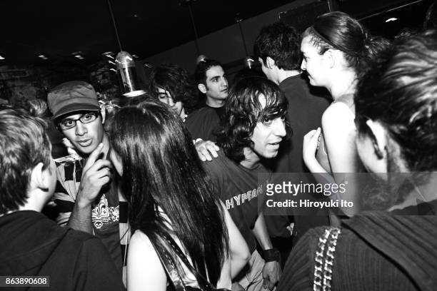 Hypernova, a young Iranian rock group, performing at Fat Baby's on Rivington Street in Lower East Side on Monday night, March 26, 2007. This image:...