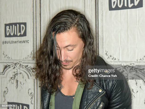 Noah Gundersen attends Build series to discuss his new album "White Noise" at Build Studio on October 20, 2017 in New York City.