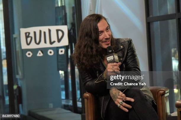 Noah Gundersen attends Build series to discuss his new album "White Noise" at Build Studio on October 20, 2017 in New York City.