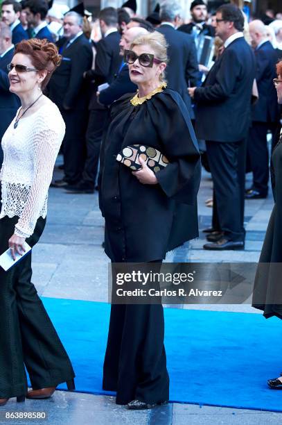 Elena Ochoa attends the Princesa de Asturias Awards 2017 ceremony at the Campoamor Theater on October 20, 2017 in Oviedo, Spain.