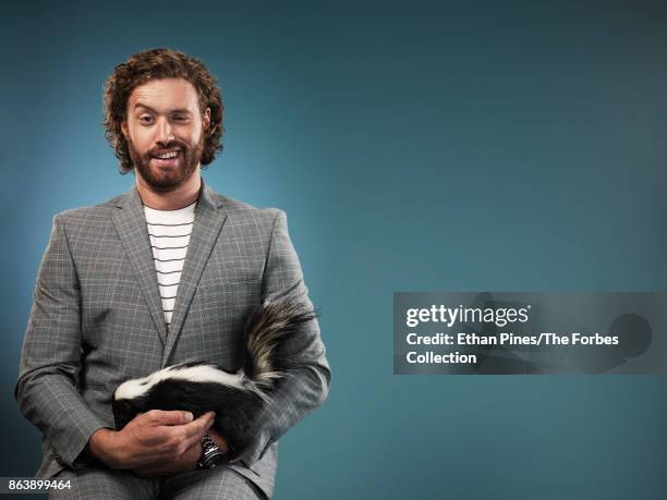 Actor and comedian T.J. Miller is photographed for Forbes Magazine on May 25, 2017 in Los Angeles, California. PUBLISHED IMAGE. CREDIT MUST READ:...