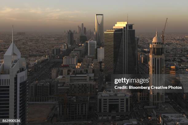 downtown riyadh, saudi arabia - riyadh stock pictures, royalty-free photos & images