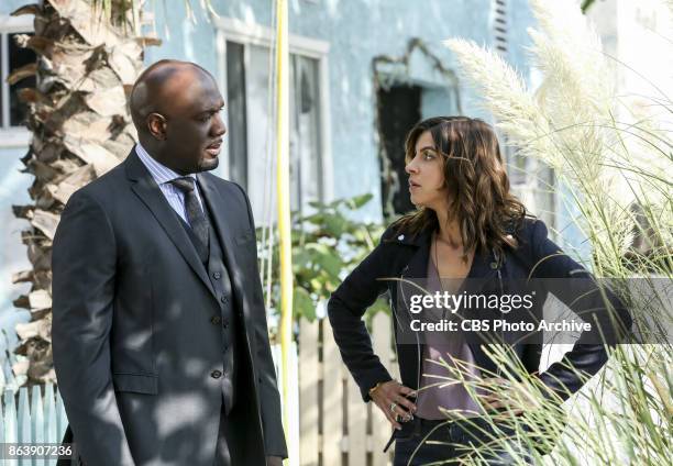 Trojan Horse" -- Pictured: Richard T. Jones as Detective Tommy Cavanaugh and Natalia Tena as Sara Morton. Cavanaugh needs Sophe's help to locate the...