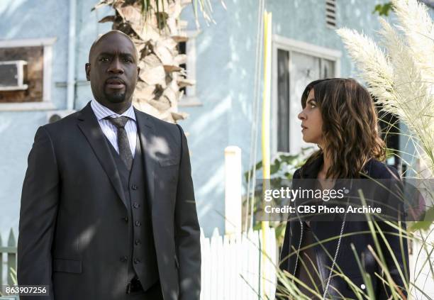 Trojan Horse" -- Pictured: Richard T. Jones as Detective Tommy Cavanaugh and Natalia Tena as Sara Morton. Cavanaugh needs Sophe's help to locate the...