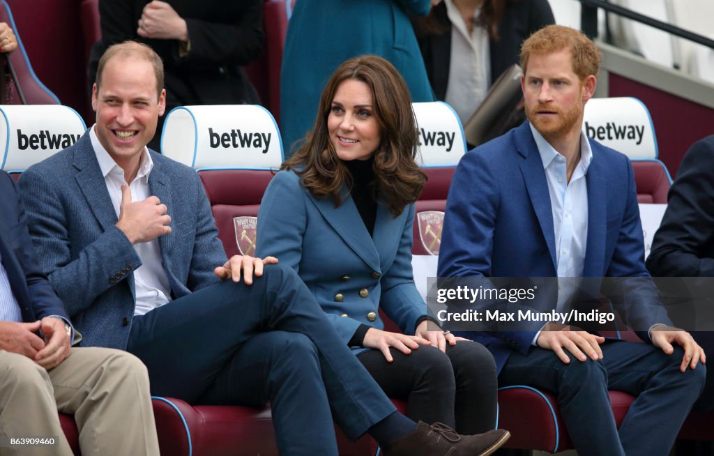 The Duke Of Cambridge & Prince Harry Attend The Coach Core Graduation