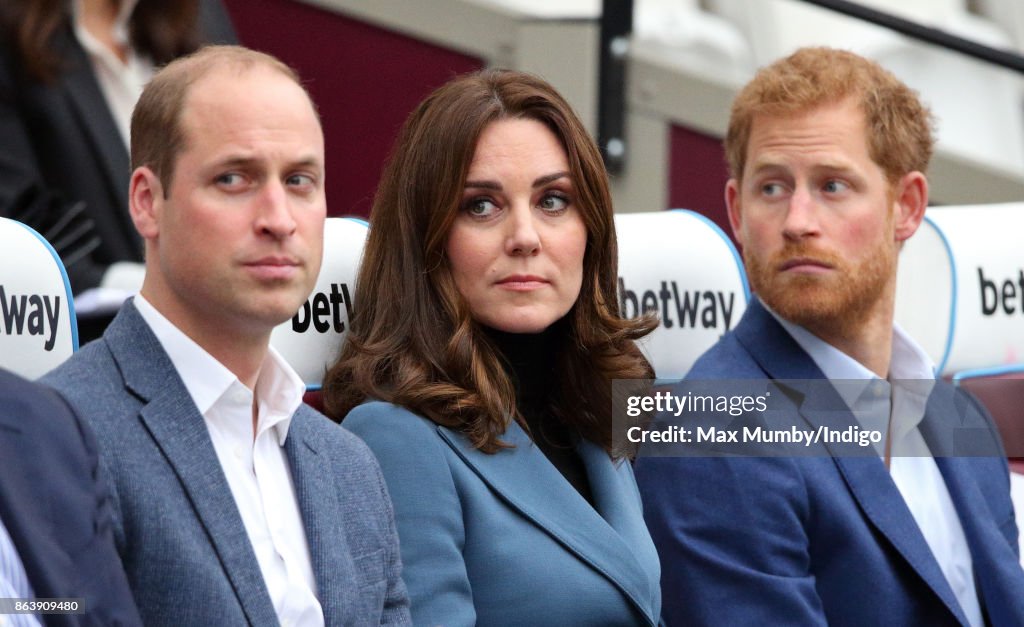 The Duke Of Cambridge & Prince Harry Attend The Coach Core Graduation