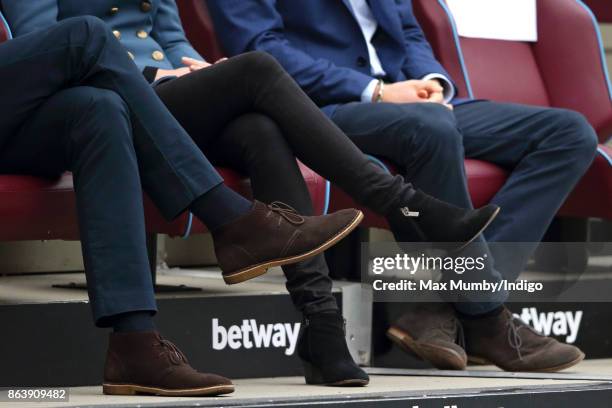 Prince William, Duke of Cambridge, Catherine, Duchess of Cambridge and Prince Harry attend the Coach Core graduation ceremony for more than 150 Coach...