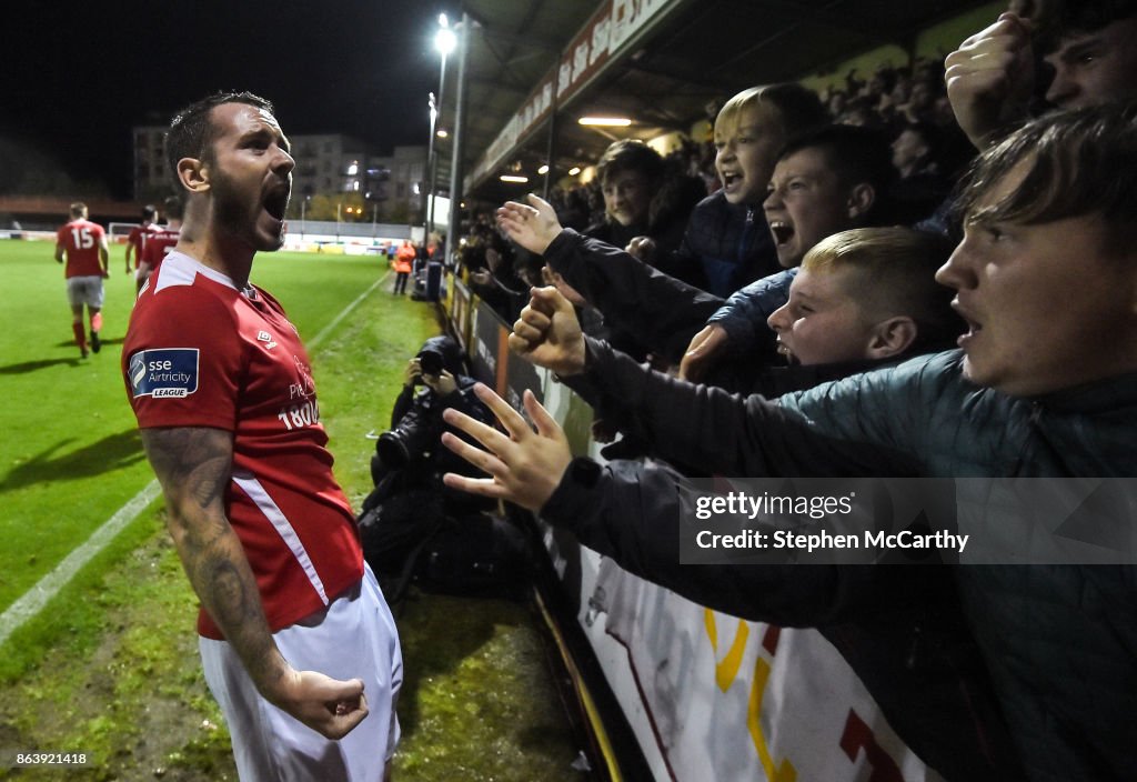 St Patrick's Athletic v Cork City - SSE Airtricity League Premier Division