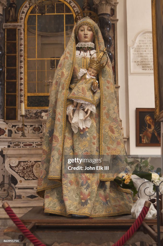 Statue of Madonna and Child