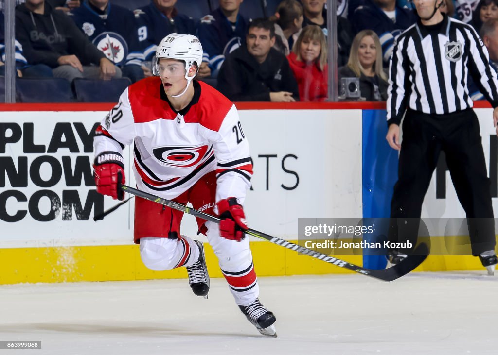 Carolina Hurricanes v Winnipeg Jets