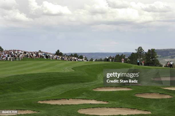 Course scenic during the fourth and final round of The INTERNATIONAL held at Castle Pines Golf Club in Castle Rock, Colorado, on August 13, 2006.