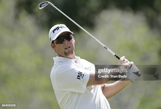 Points during the first round of the Movistar Panama Championship held at Club de Golf de Panama in Panama City, Republica De Panama, on January 25,...