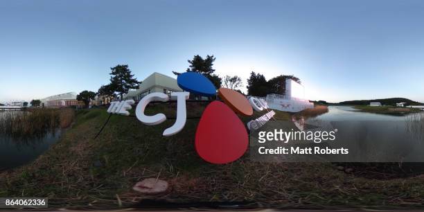 General view prior to the third round of the CJ Cup at Nine Bridges on October 21, 2017 in Jeju, South Korea.