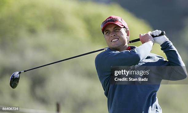 Scott Gardiner during the first round of the Livermore Valley Wine Country Championship held at The Course at Wente Vineyards in Livermore,...