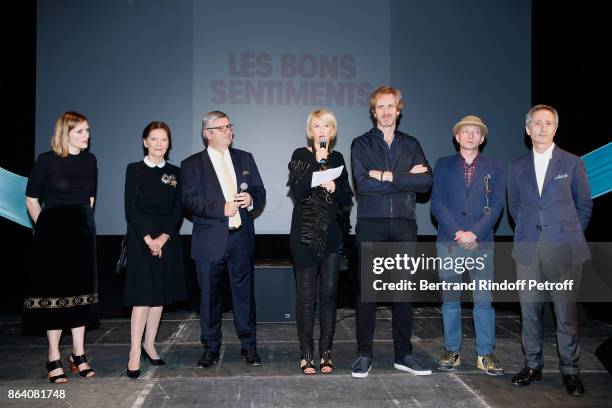 Anne-Claire Schmitz, Daniele Ricard, President of the Ricard Foundation, Philippe Savinel, Director of the Ricard Foundation, Colette Barbier, owner...