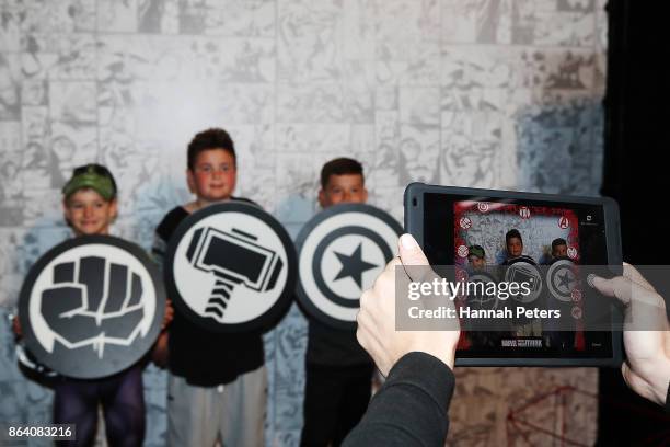 Thor Ragnarok Photo Booth 613 Thor Fan Stock Photos, High-Res Pictures, and Images - Getty Images