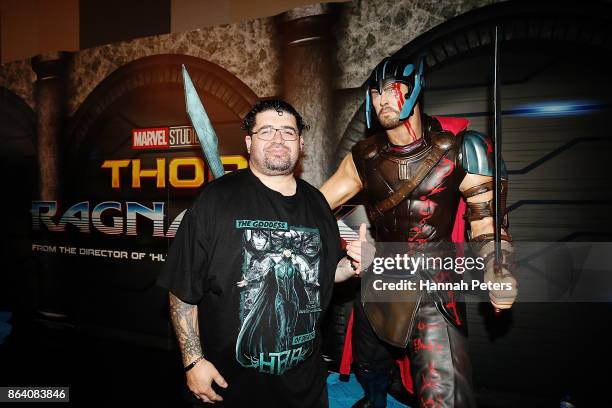Thor Ragnarok Photo Booth 160 Armageddon Expo Stock Photos, High-Res Pictures, and Images - Getty ...