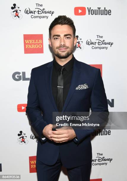 Jonathan Bennett at the 2017 GLSEN Respect Awards at the Beverly Wilshire Hotel on October 20, 2017 in Los Angeles, California.