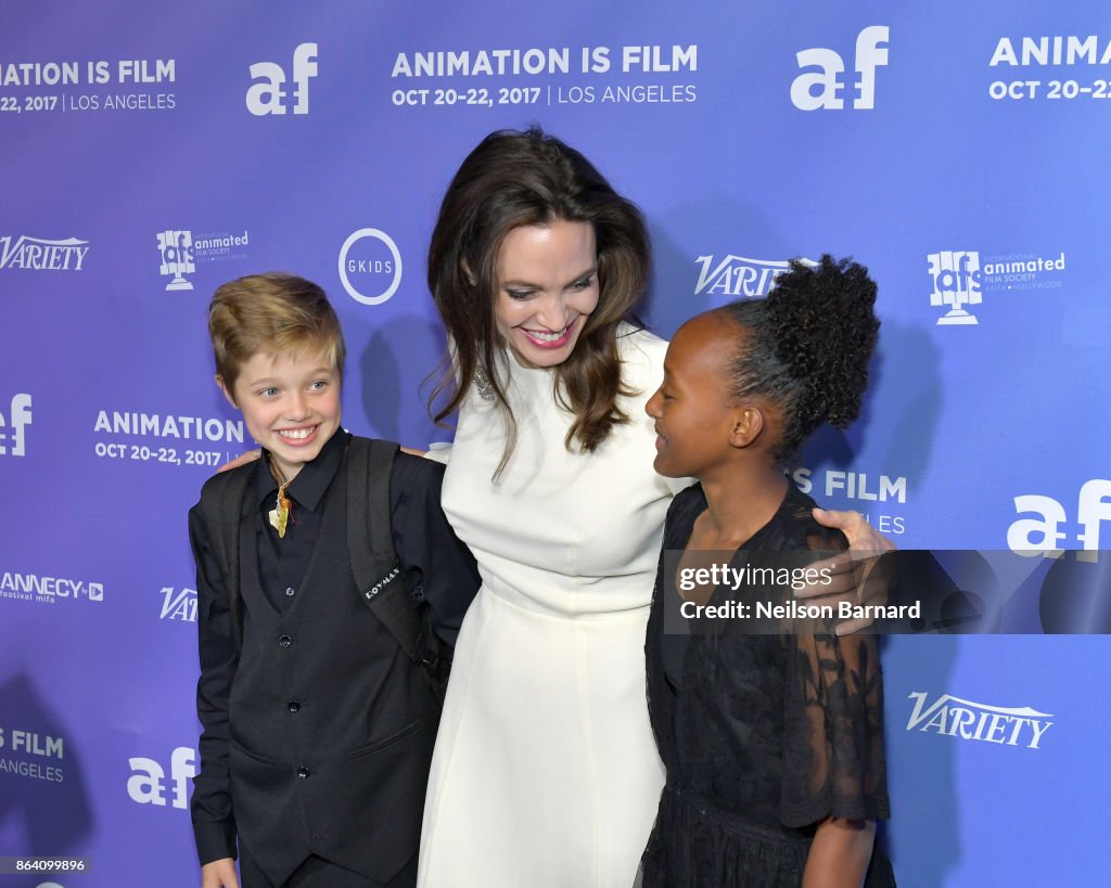 Premiere Of Gkids' "The Breadwinner" - Arrivals