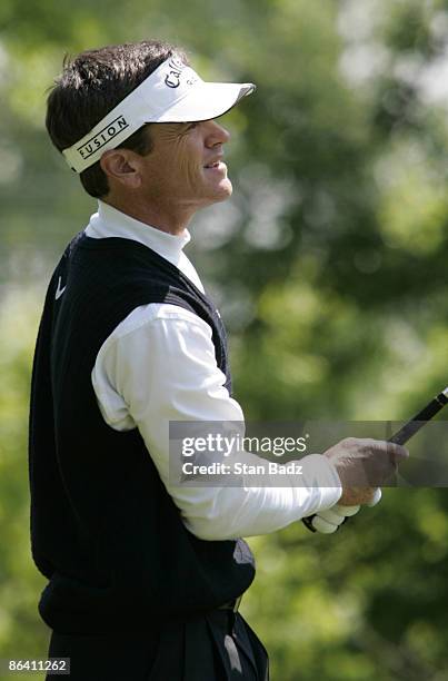 Brian Henninger in action during the second round of the Rex Hospital Open, May 8 held at TPC of Wakefield Plantation, Raleigh, N.C. Eric Axley shot...