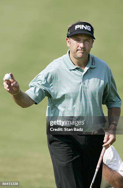 Ken Duke in action during the second round of the Rex Hospital Open, May 8 held at TPC of Wakefield Plantation, Raleigh, N.C. Eric Axley shot 14...