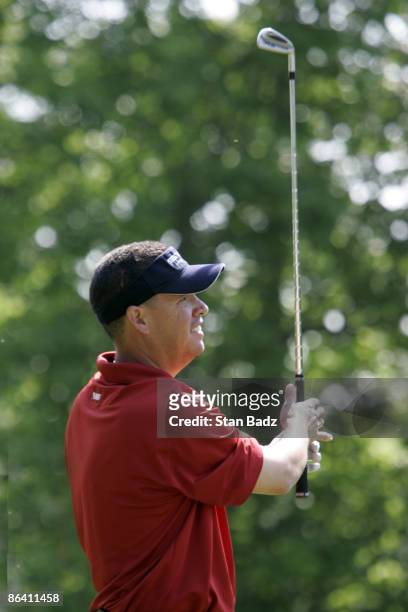 Keoke Cotner in action during the second round of the Rex Hospital Open, May 8 held at TPC of Wakefield Plantation, Raleigh, N.C. Eric Axley shot 14...
