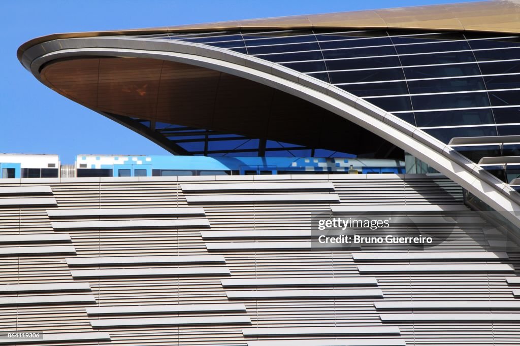 Dubai metro station