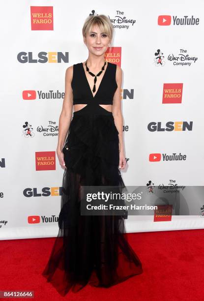 Chelsea Kane at the 2017 GLSEN Respect Awards at the Beverly Wilshire Hotel on October 20, 2017 in Los Angeles, California.