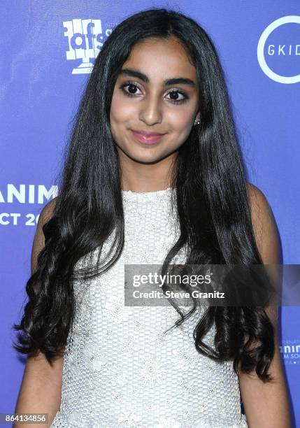 Saara Chaudry arrives at the Premiere Of Gkids' "The Breadwinner" at TCL Chinese 6 Theatres on October 20, 2017 in Hollywood, California.