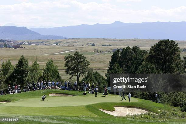 Course scenic during the final round of The International held at Castle Pines Golf Club, August 7 Castle Rock, CO.