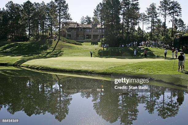 Course scenic of the 10th during the third round of The International held at Castle Pines Golf Club, August 7 Castle Rock, CO.