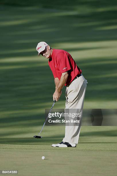 Eaks, first round of the FORD Senior Players Championship, July 7 held at the TPC of Michigan, Dearborn, Michigan. Peter Jacobsen shot 15 under par...