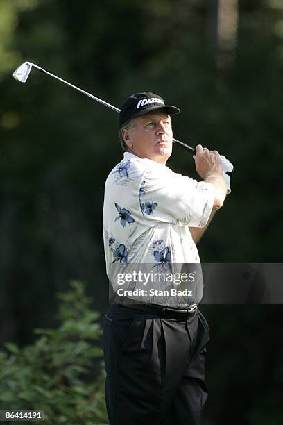 Keith Fergus, first round of the FORD Senior Players Championship, July 7 held at the TPC of Michigan, Dearborn, Michigan. Peter Jacobsen shot 15...