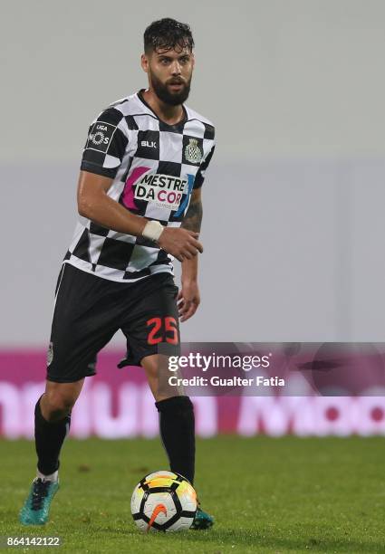 Boavista FC midfielder David Simao from Portugal in action during the Primeira Liga match between GD Estoril Praia and Boavista FC at Estadio Antonio...