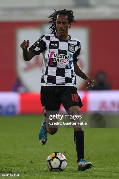 Boavista FC forward Kuca from Cape Verde in action during the Primeira Liga match between GD Estoril Praia and Boavista FC at Estadio Antonio Coimbra...