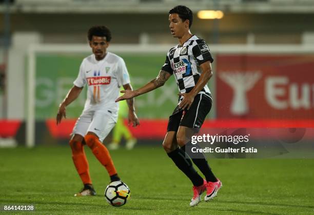 Boavista FC forward Renato Santos from Portugal in action during the Primeira Liga match between GD Estoril Praia and Boavista FC at Estadio Antonio...