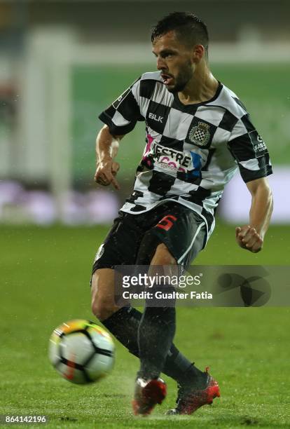 Boavista FC defender Talocha from Portugal in action during the Primeira Liga match between GD Estoril Praia and Boavista FC at Estadio Antonio...