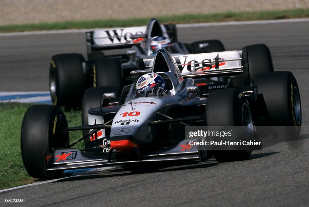 David Coulthard, Mika Häkkinen, Grand Prix Of Europe