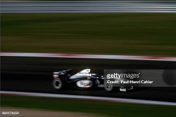 Mika Häkkinen, McLaren-Mercedes MP4-13, Grand Prix of Luxembourg, Nurburgring, 27 September 1998.