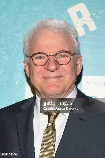 Steve Martin attends the opening night o "Bright Star" at Ahmanson Theatre on October 20, 2017 in Los Angeles, California.