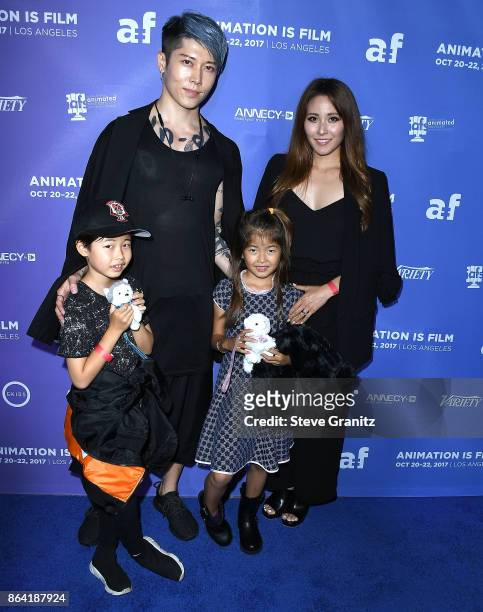 Miyavi arrives at the Premiere Of Gkids' "The Breadwinner" at TCL Chinese 6 Theatres on October 20, 2017 in Hollywood, California.
