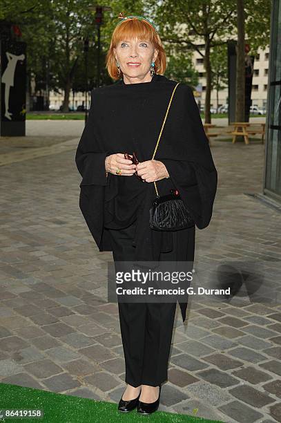 Stephane Audran attends "Gala Champetre" Evening at in La Cinematheque Francaise on May 5, 2009 in Paris, France.