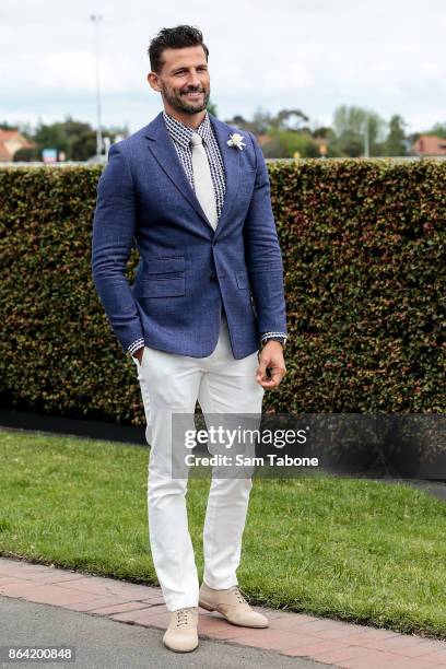 Tim Robbards attends Caulfield Cup Day at Caulfield Racecourse on October 21, 2017 in Melbourne, Australia.