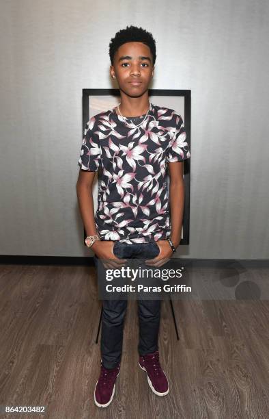 Actor Myles Truitt at "Superstition" Private Screening on October 20, 2017 in Atlanta, Georgia.