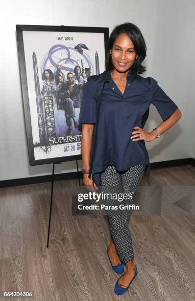 Actress Robinne Lee at "Superstition" Private Screening on October 20, 2017 in Atlanta, Georgia.