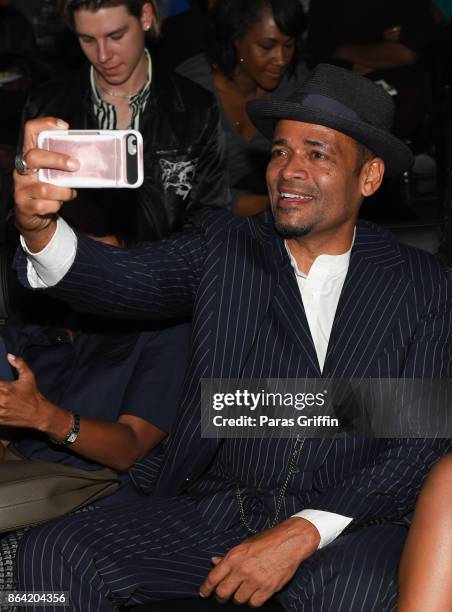 Actor Mario Van Peebles at "Superstition" Private Screening on October 20, 2017 in Atlanta, Georgia.