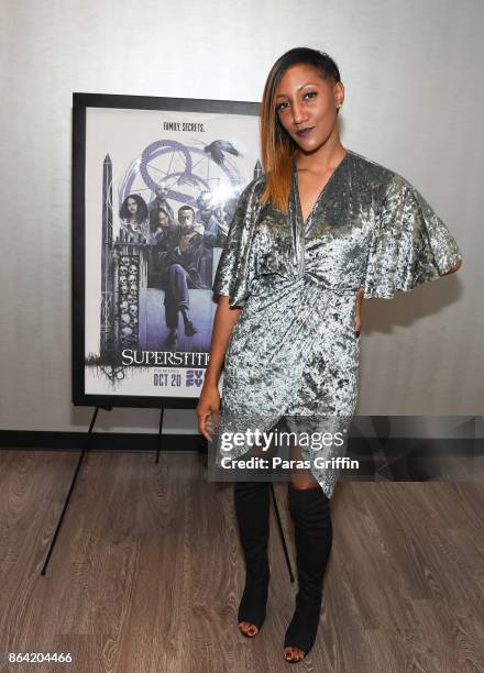 Actress Khalimah Gaston at "Superstition" Private Screening on October 20, 2017 in Atlanta, Georgia.