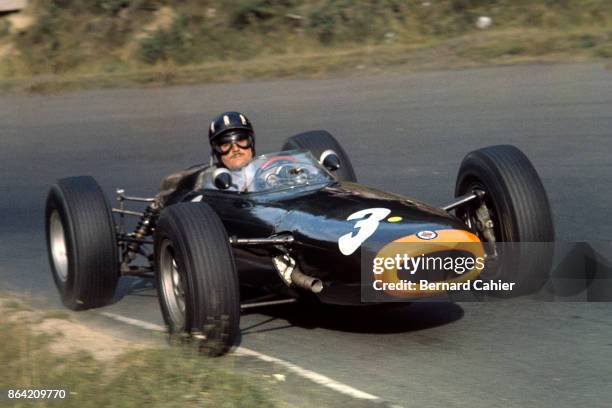 Graham Hill, BRM P261, Grand Prix of Germany, Nurburgring, 02 August 1964.