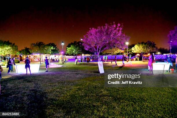 View of the general atmosphere during day 1 of the 2017 Lost Lake Festival on October 20, 2017 in Phoenix, Arizona.